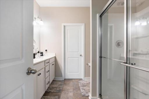 Primary with walkin shower
