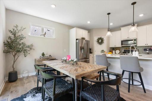 Kitchen and Dining area