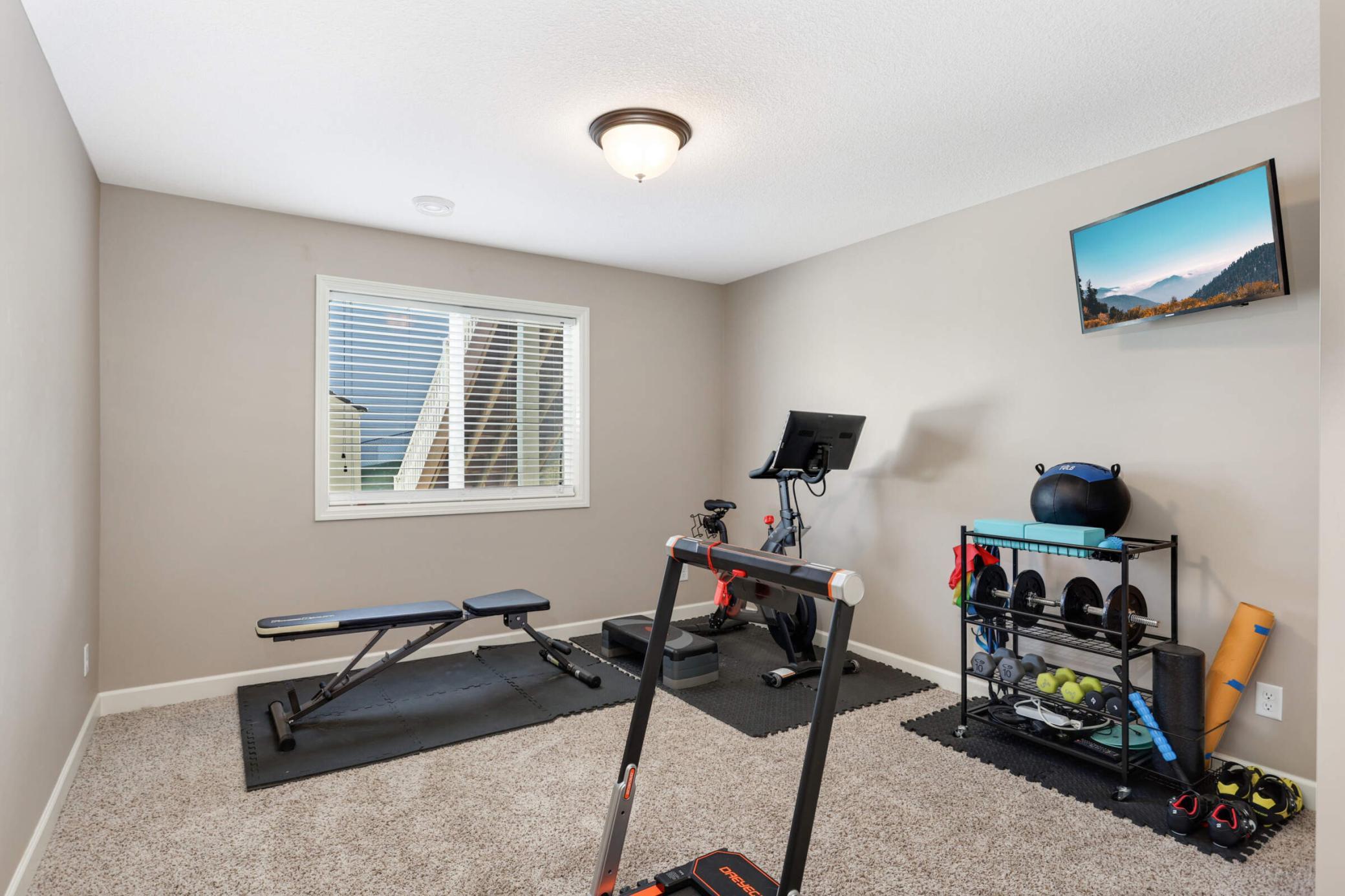 5th Bedroom / Workout