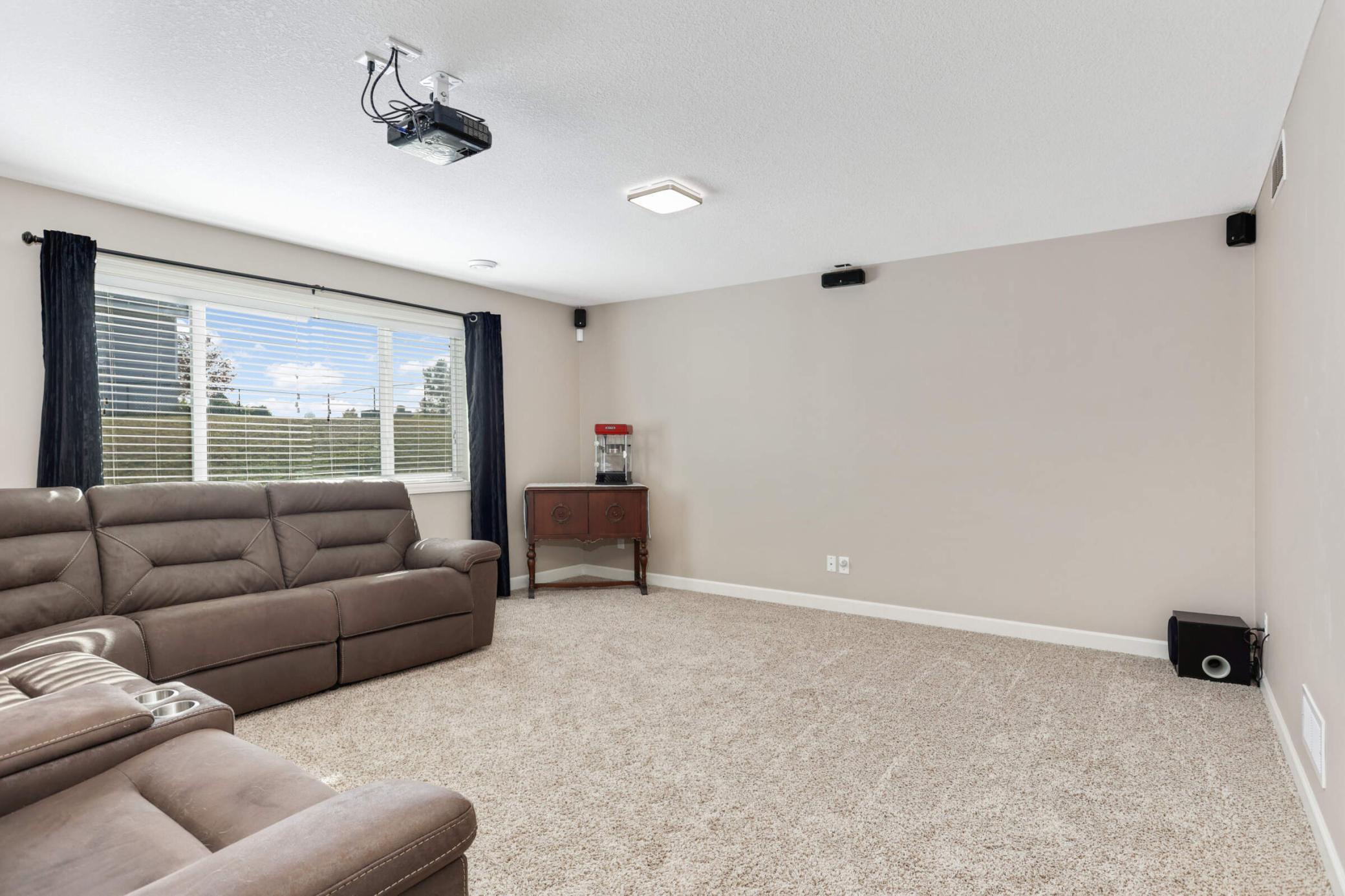 Family Room w/Projection TV