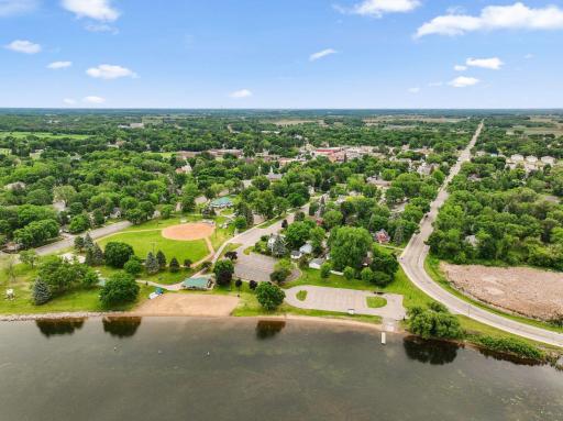 Boat landing is at the end of the street & seconds from the property