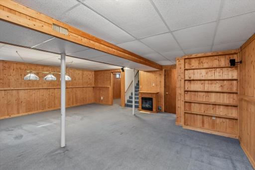 Large Family Room with room for a pool table