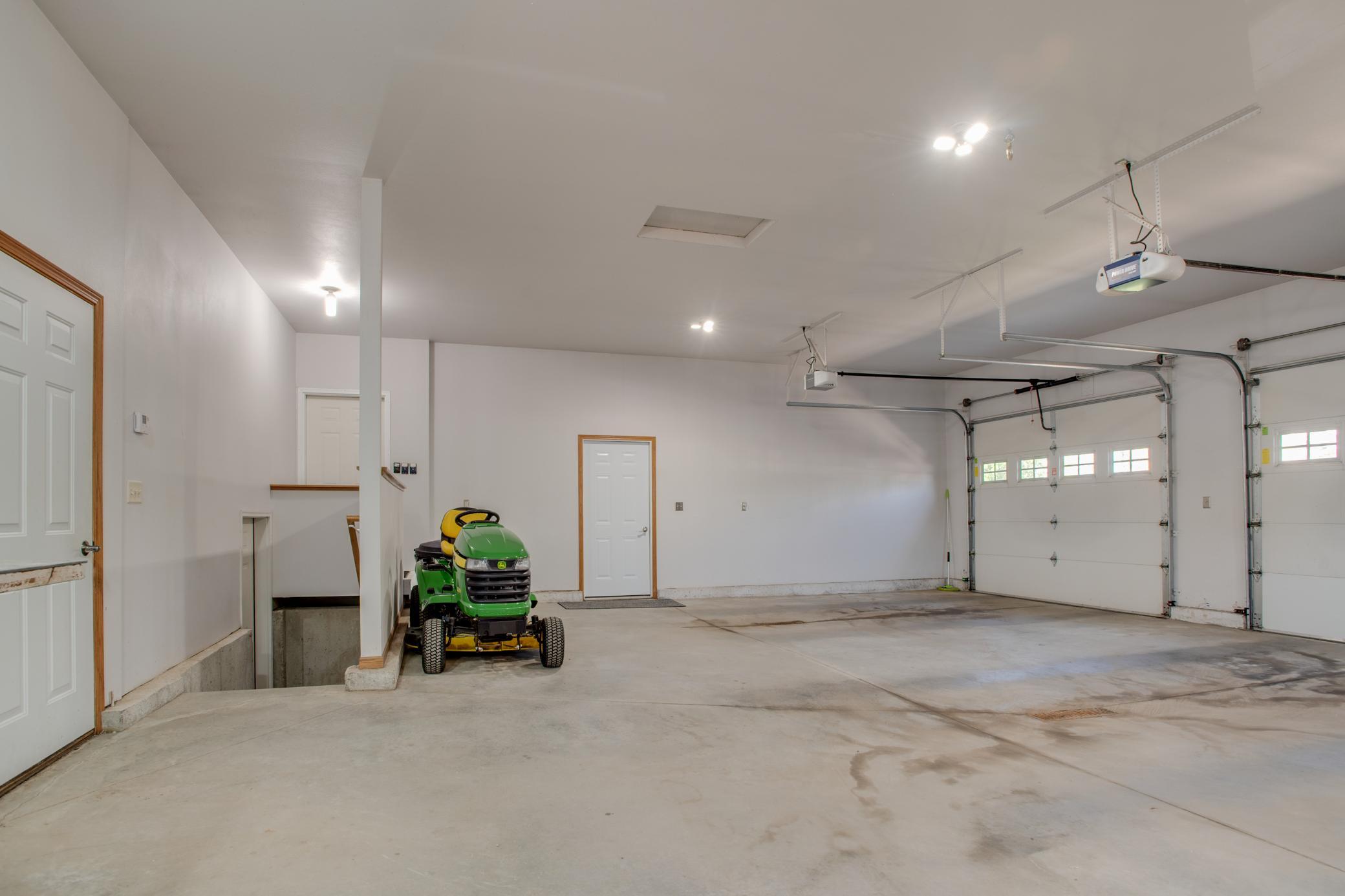 30 x 36 finished, heated AND cooled garage