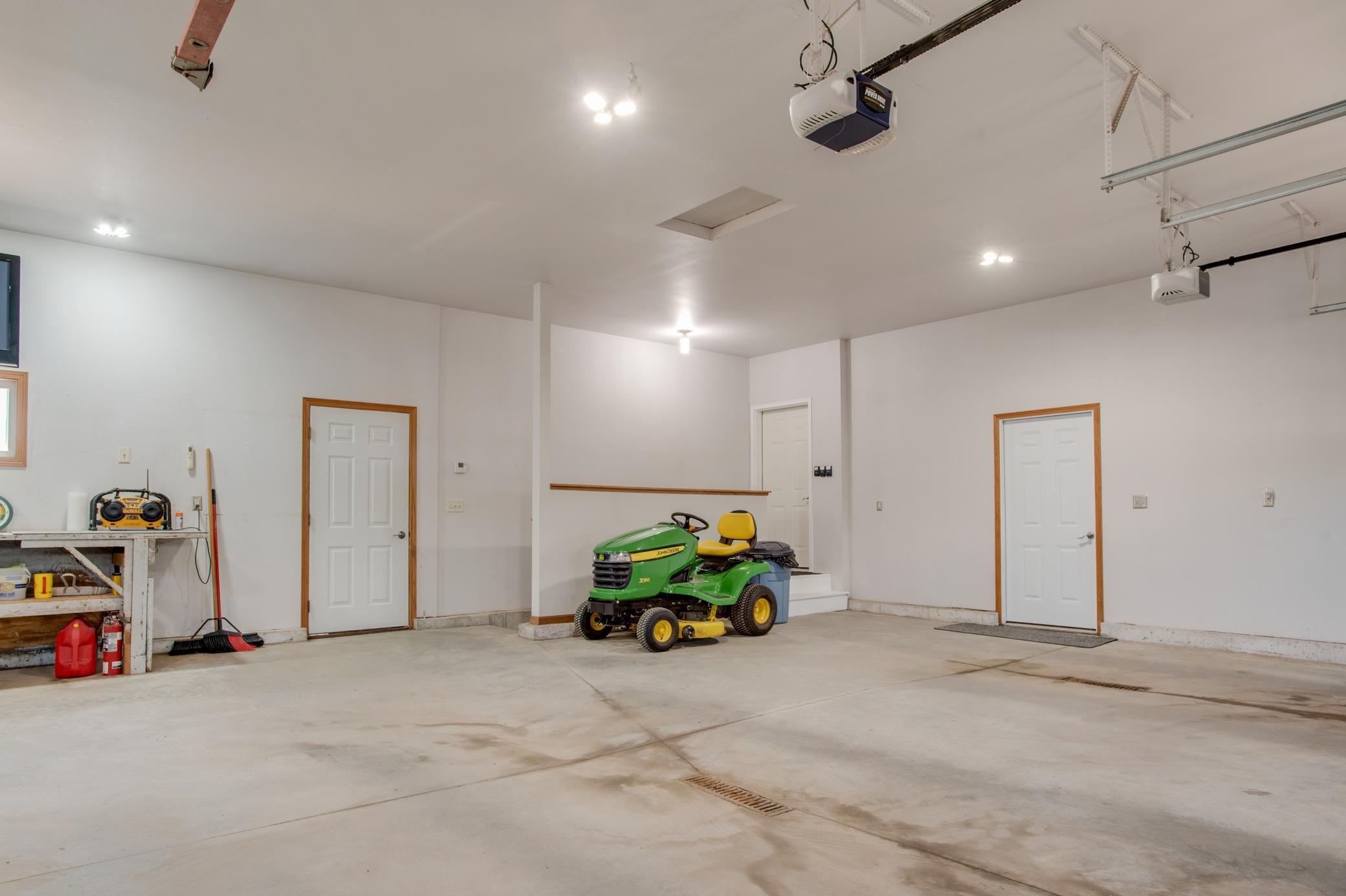 30 x 36 finished, heated AND cooled garage