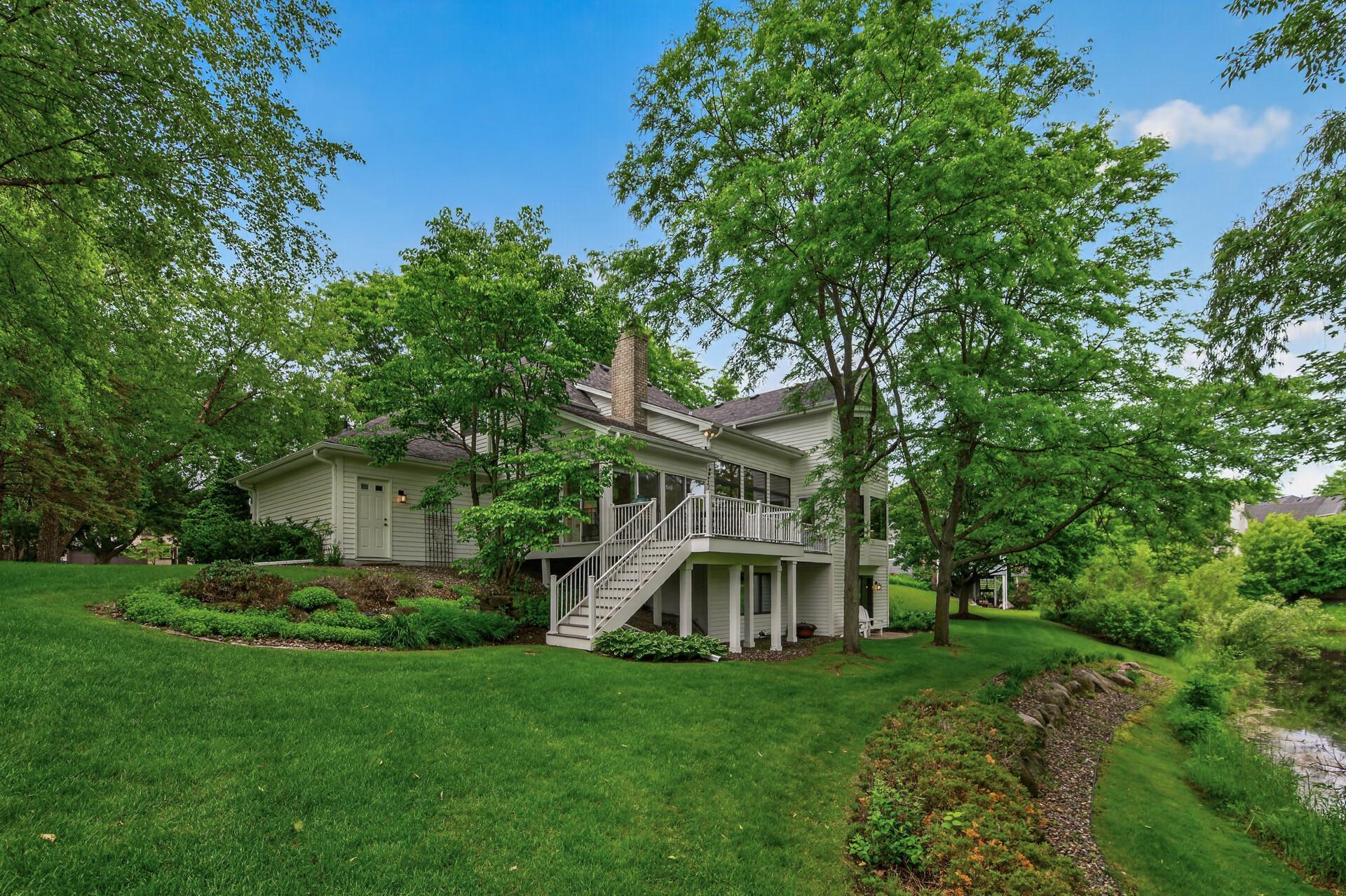 With a pond view and a park next to you - this home has it all!