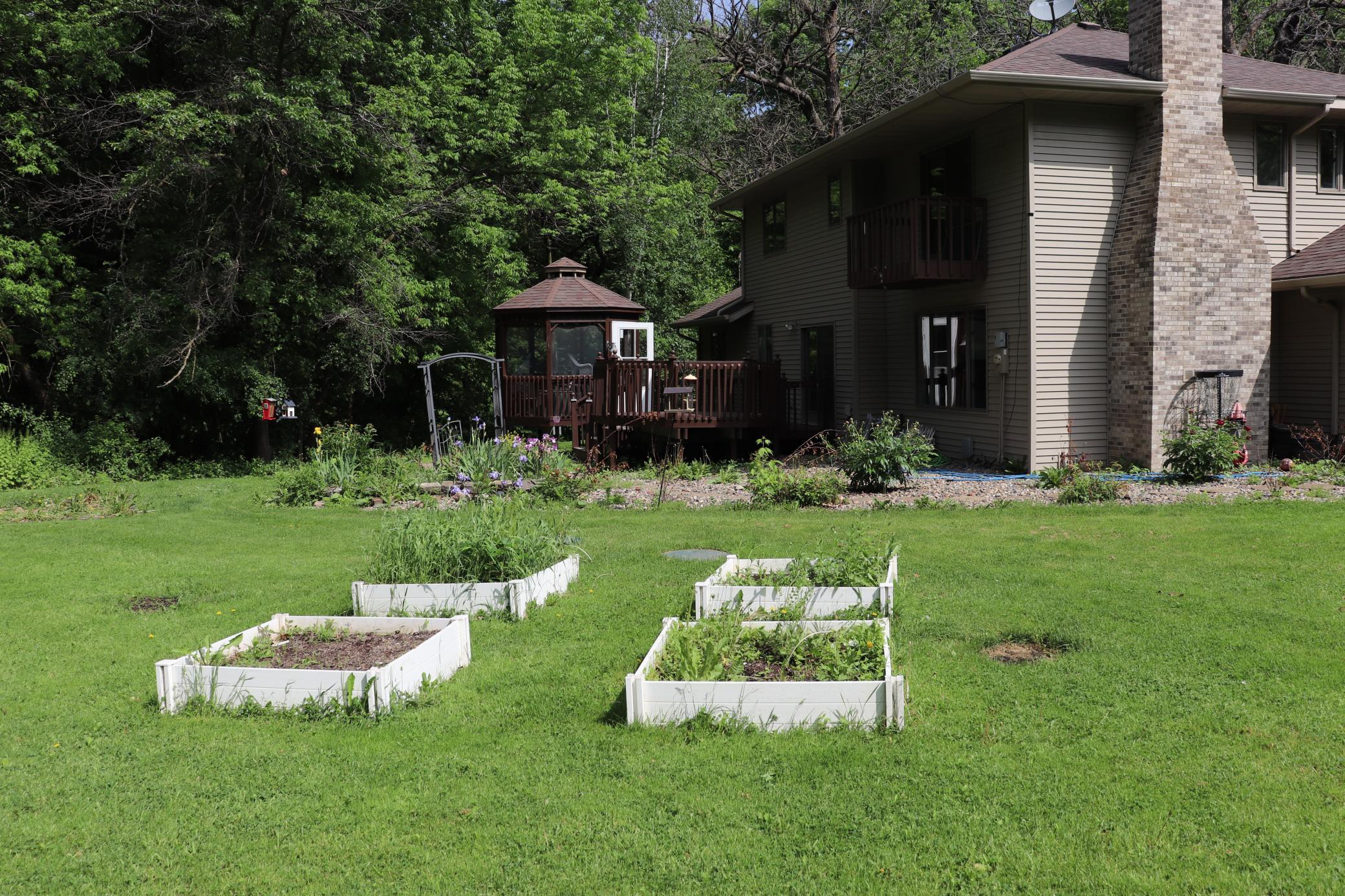 Garden Boxes to house.