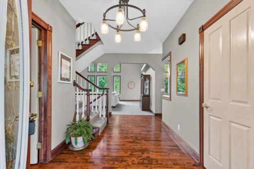 A stunning first impression begins the moment you step through the front door.