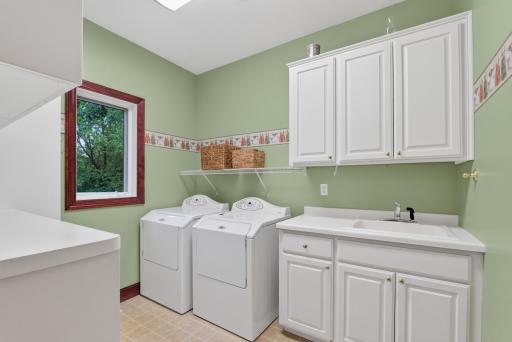 Conveniently located on the main level, making everyday living just a little bit easier.