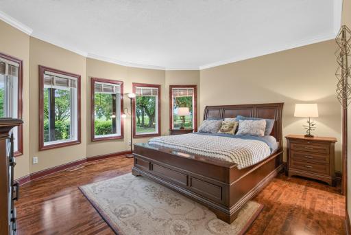 An exceptional main-level primary suite offering the privacy and comfort today's buyers desire.