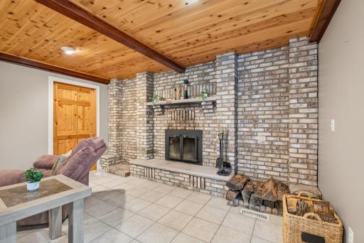 The crackle of a wood-burning fire creates the perfect backdrop for movie nights, game days, and family gatherings.