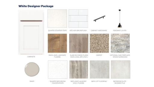Thoughtfully selected interior design package.