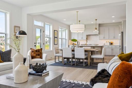 Photo of a previously built home, not all options and upgrades may be available