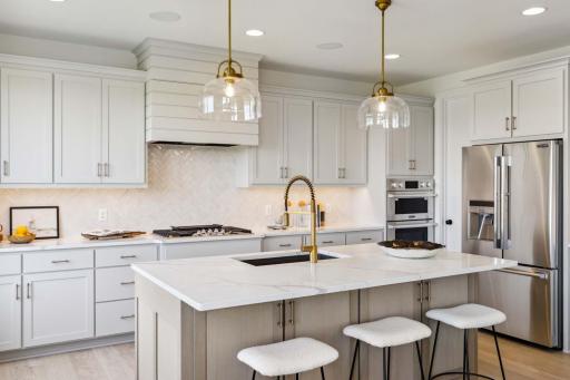 Photo of a previously built home, not all options and upgrades may be available