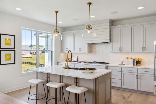Photo of a previously built home, not all options and upgrades may be available