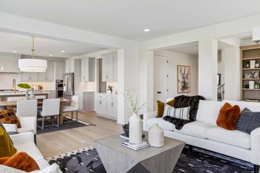 Photo of a previously built home, not all options and upgrades may be available