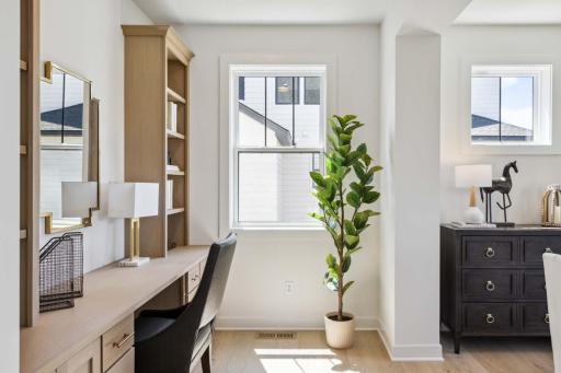 Photo of a previously built home, not all options and upgrades may be available