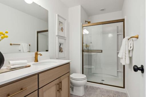 Photo of a previously built home, not all options and upgrades may be available