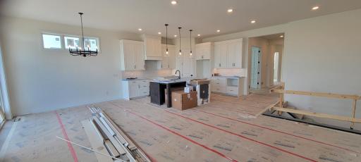 Open sightlines create exceptional flow across the entire main level.