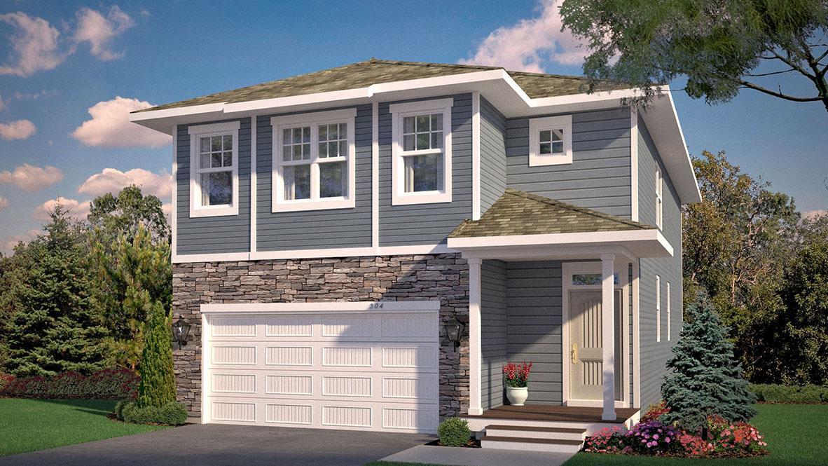 This home features our popular Prairie exterior design. Artistic rendering of a similar home. Colors & features may vary.