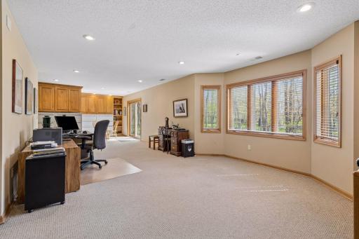 In floor heating on entire lower level for your comfort