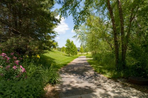 Beautiful trails throughout the development
