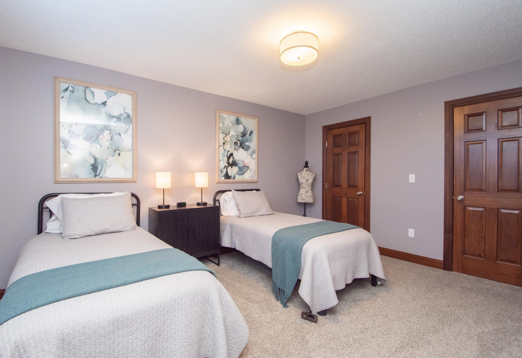 Bedroom #4 in Lower Level (has 2 closets)