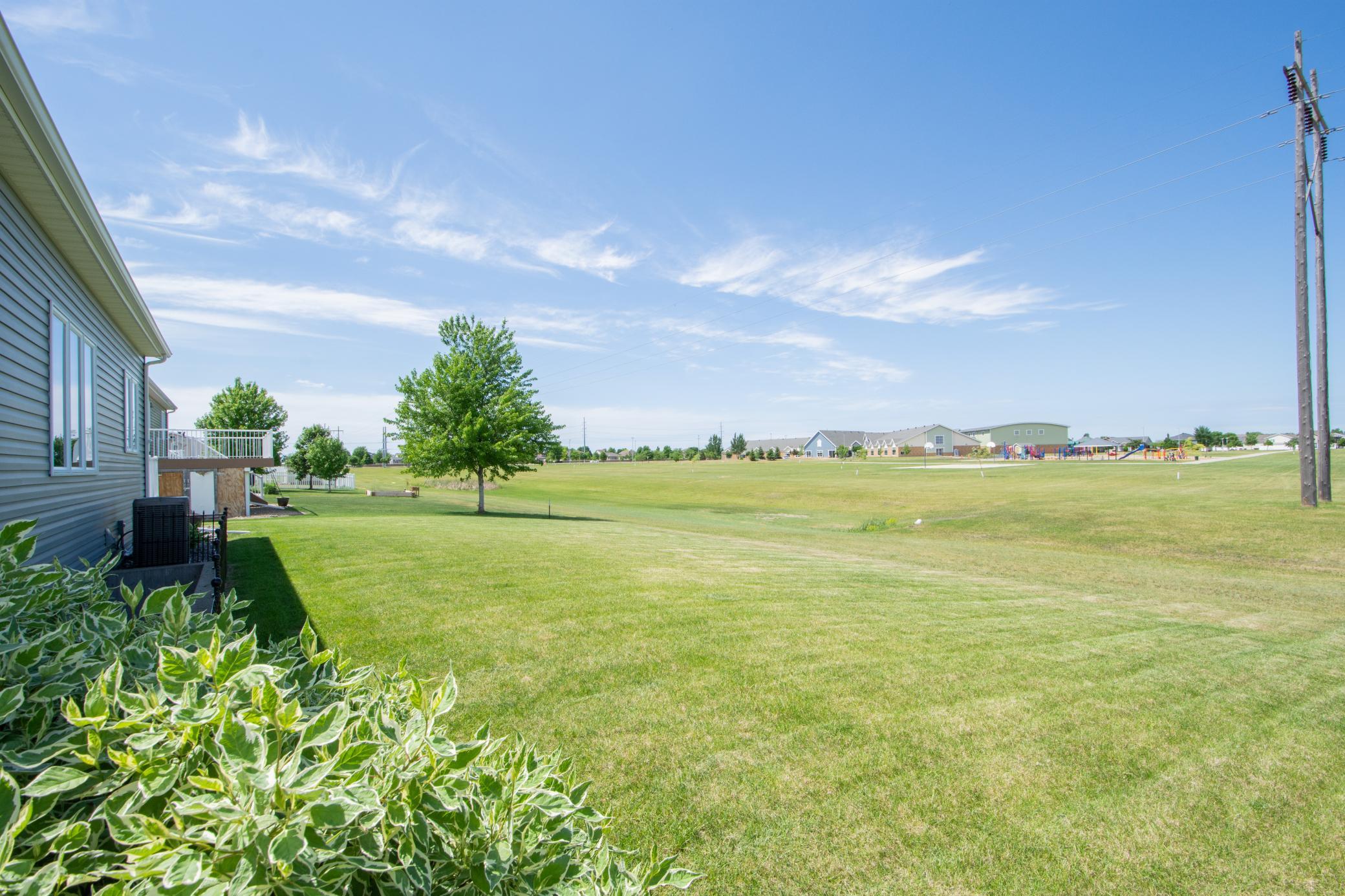 Looking towards Osgood Elementary