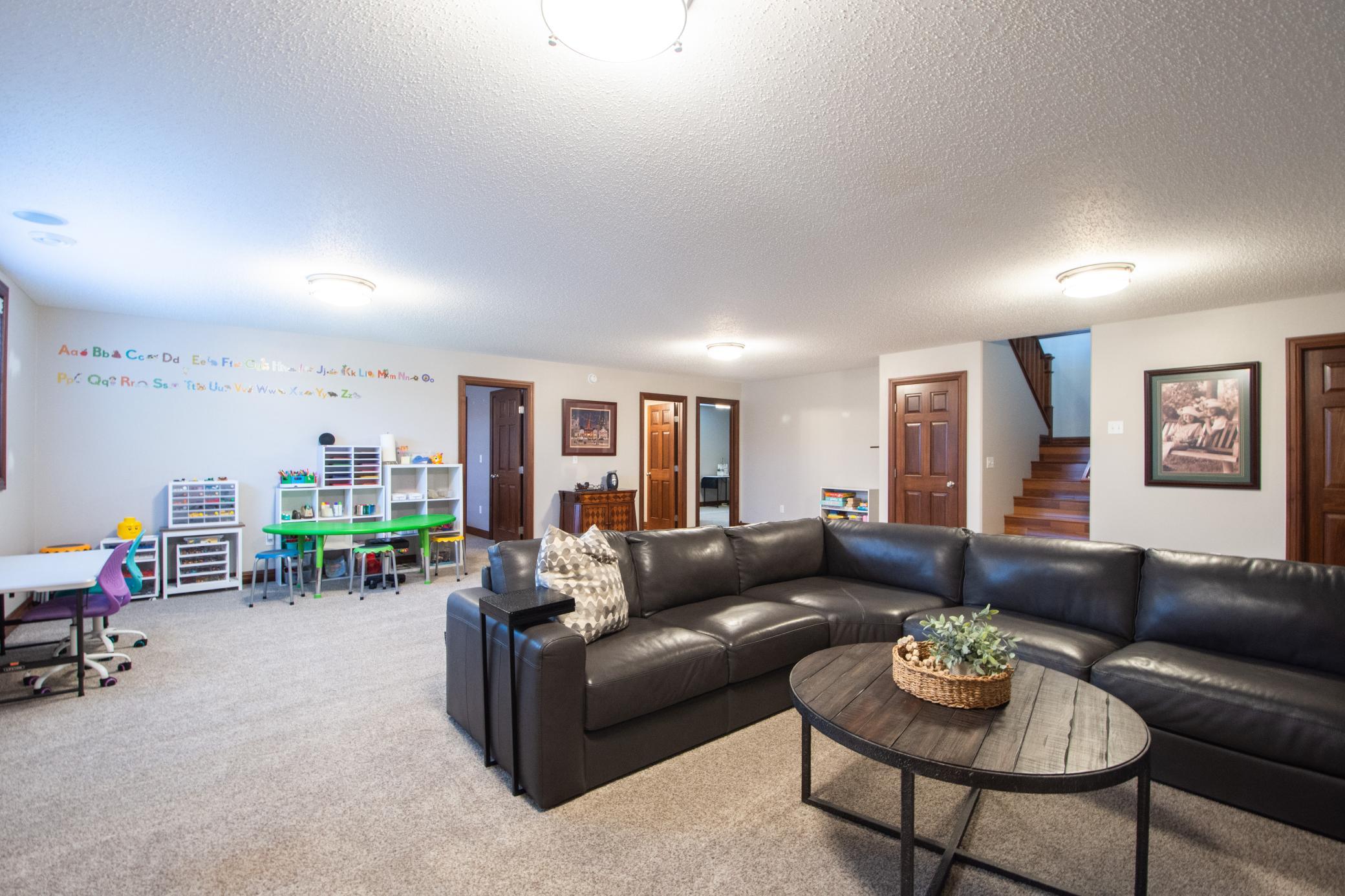 Lower Level Oversized Family Room