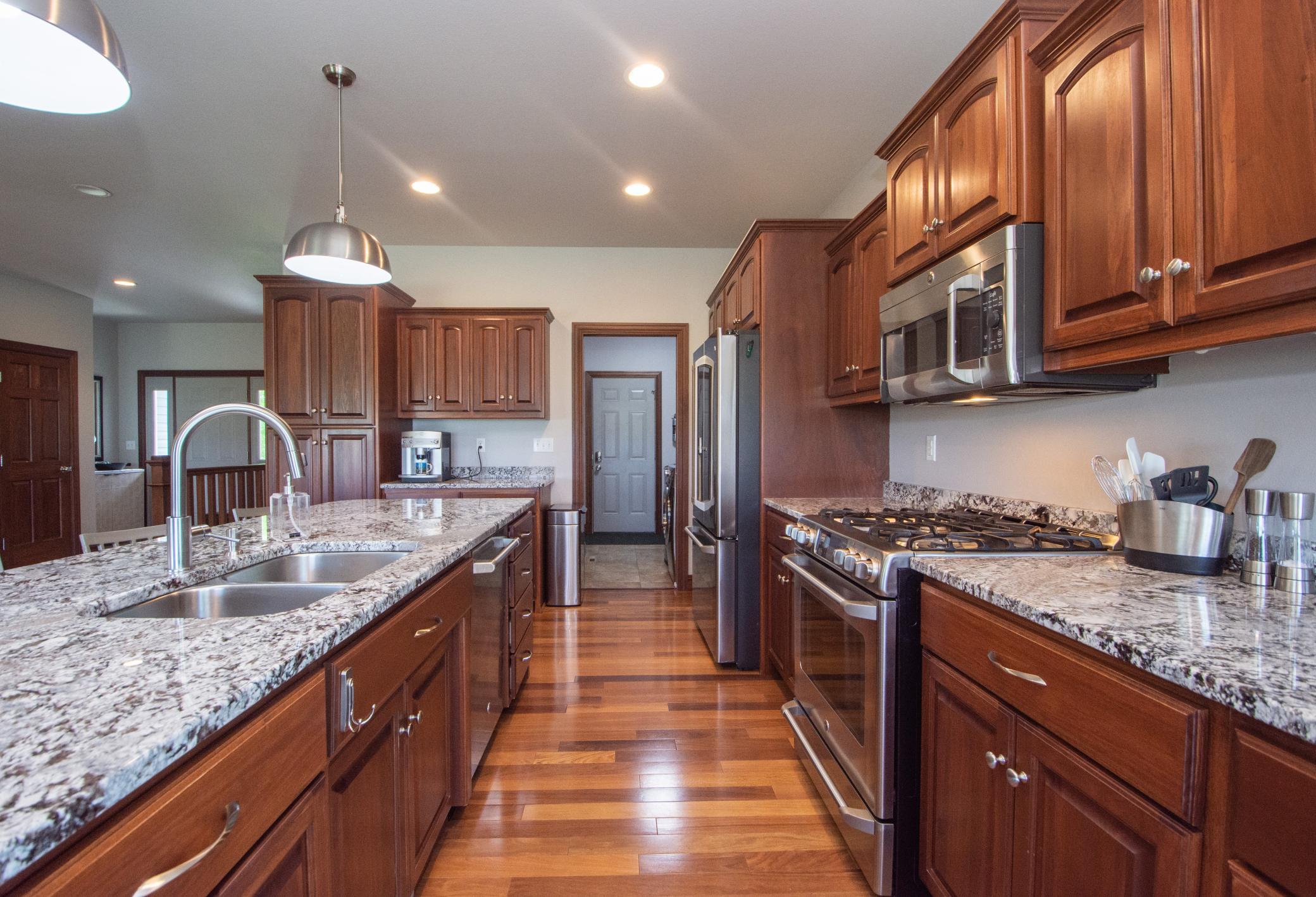 Kitchen View from Dining Area