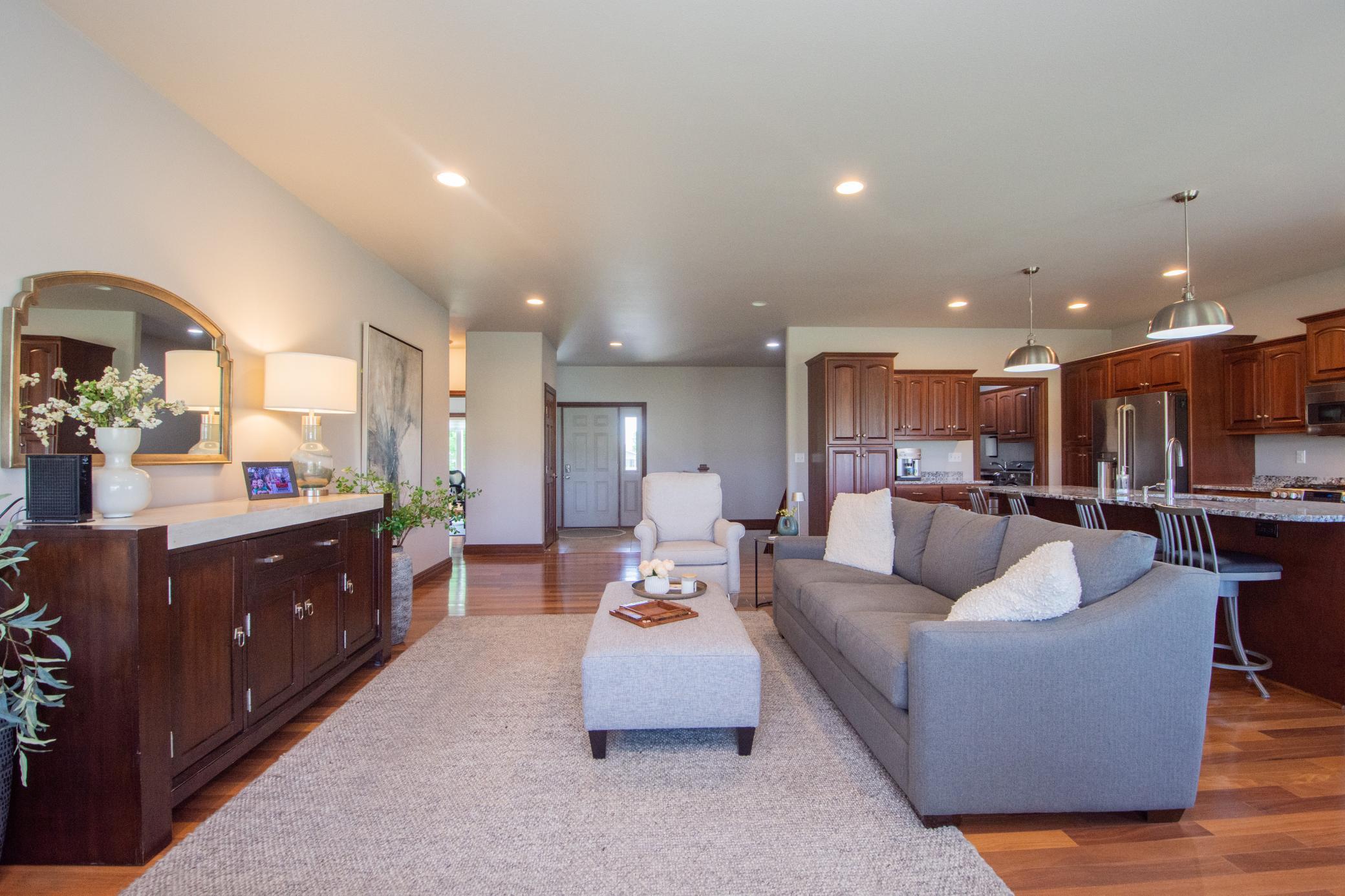 View from Living Area to Foyer