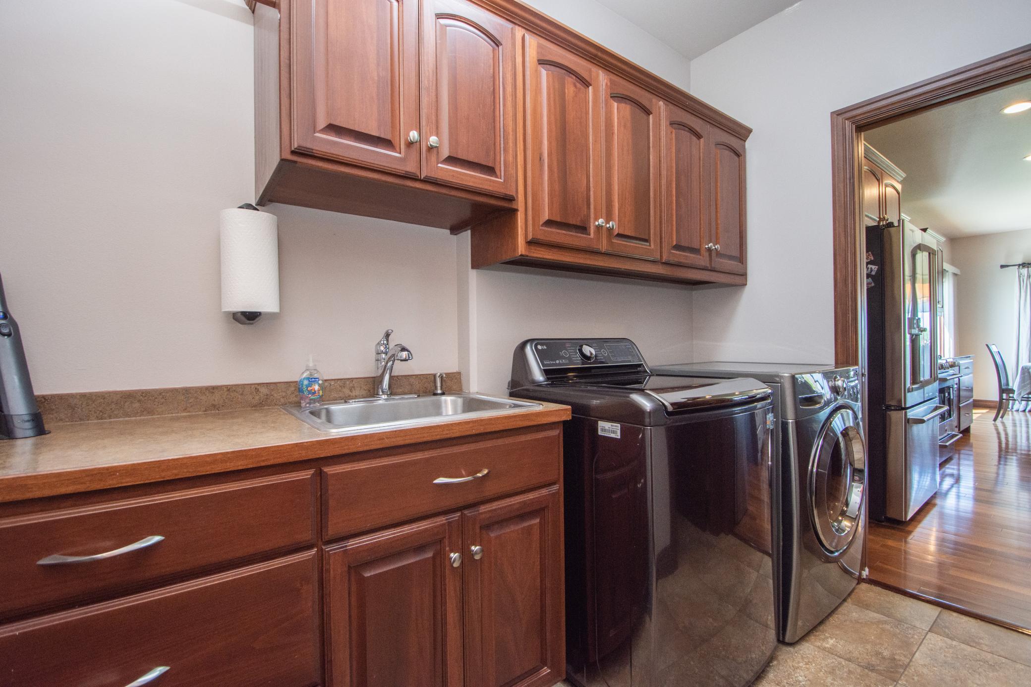 Laundry off the Kitchen