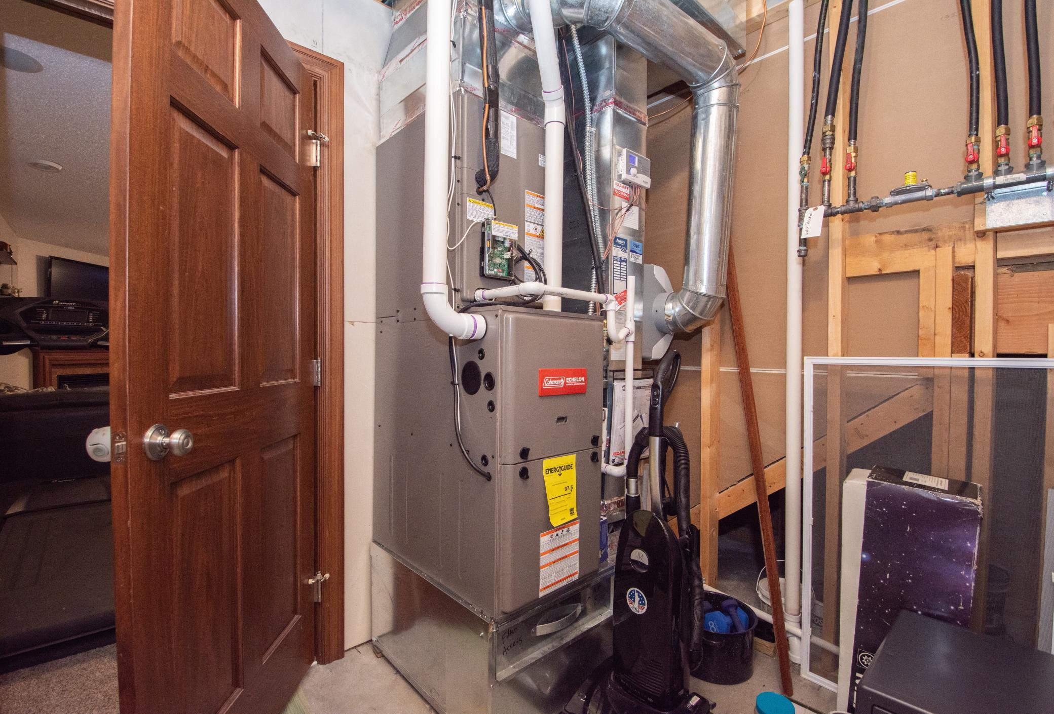 Utilities & Storage in Lower Level