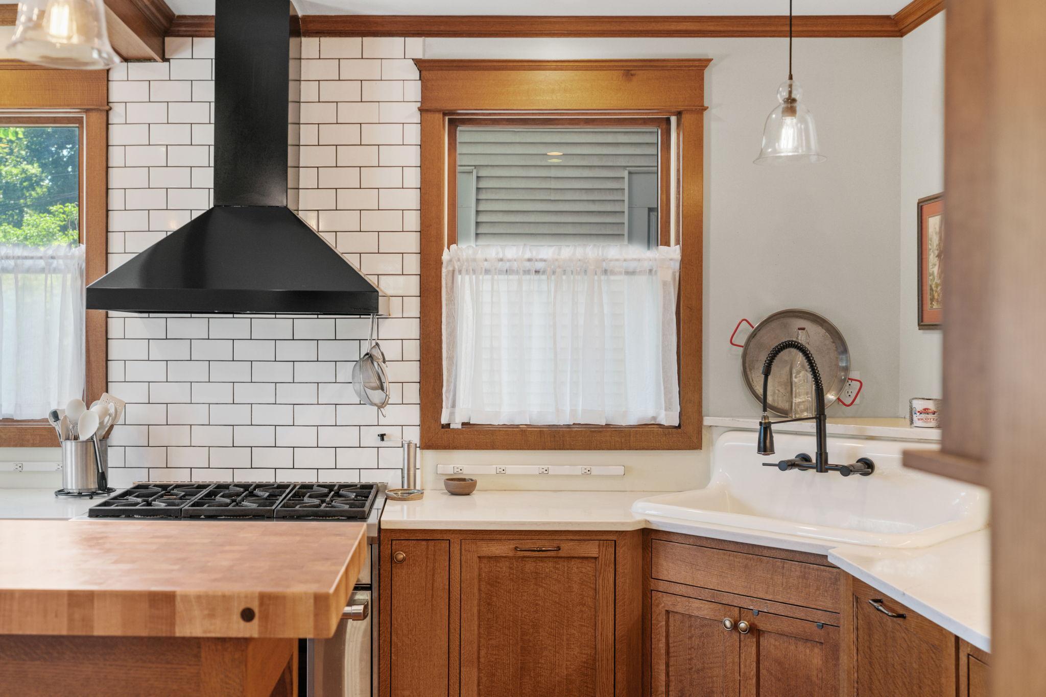 Every corner of the kitchen has something to offer