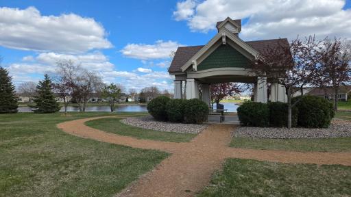 Miles of maintened walking path and seating areas throughout the entire community