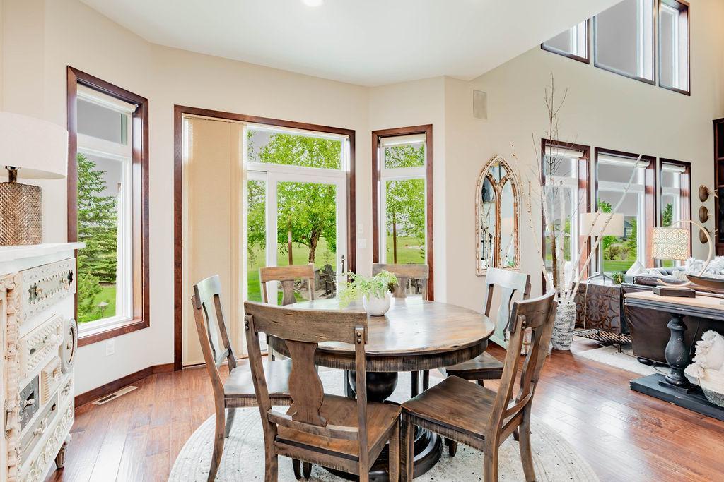 Informal dining room