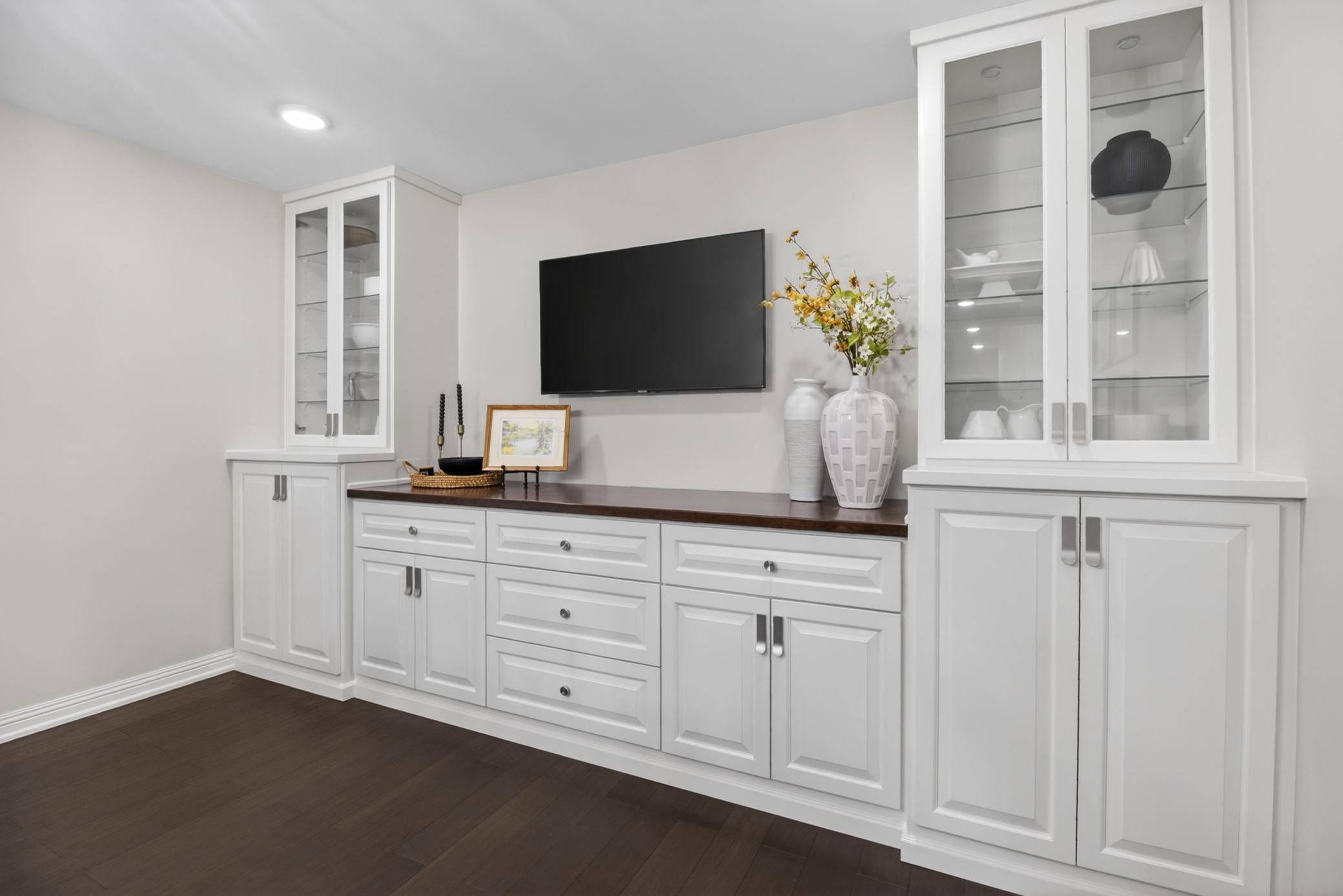 Dining Room Built In Cabinetry