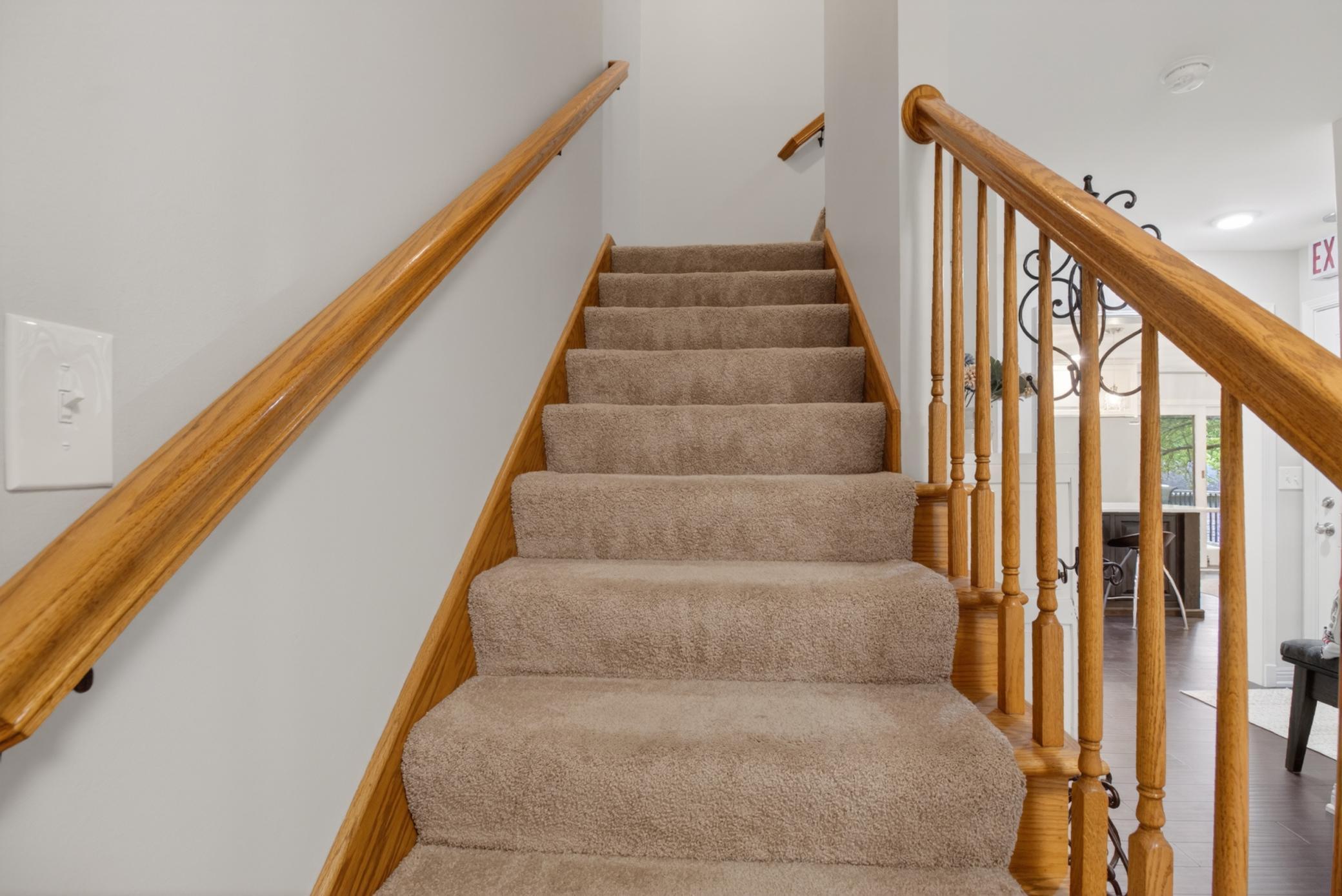 Stairs to Upper Level