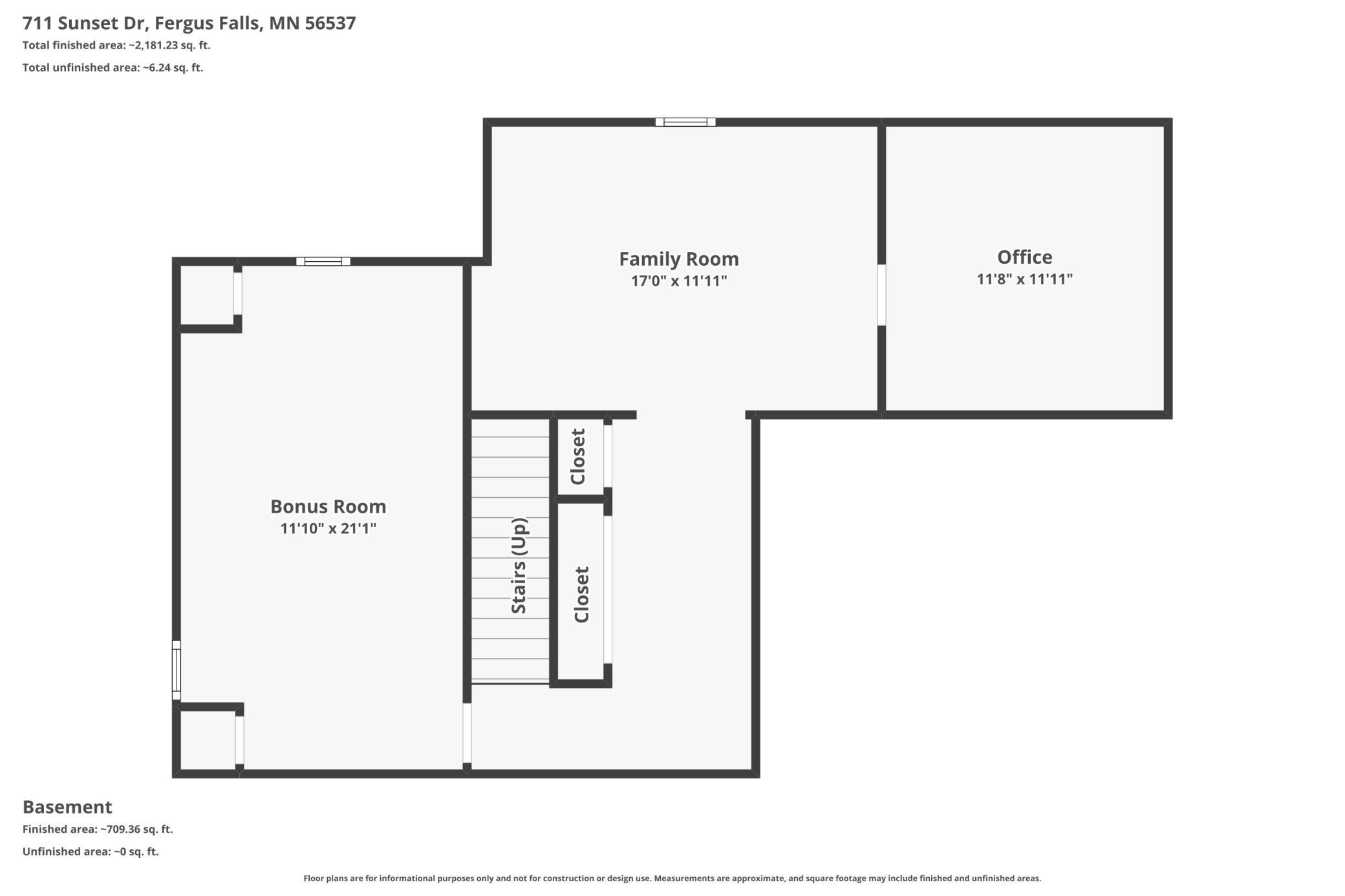 Basement Floor Plan