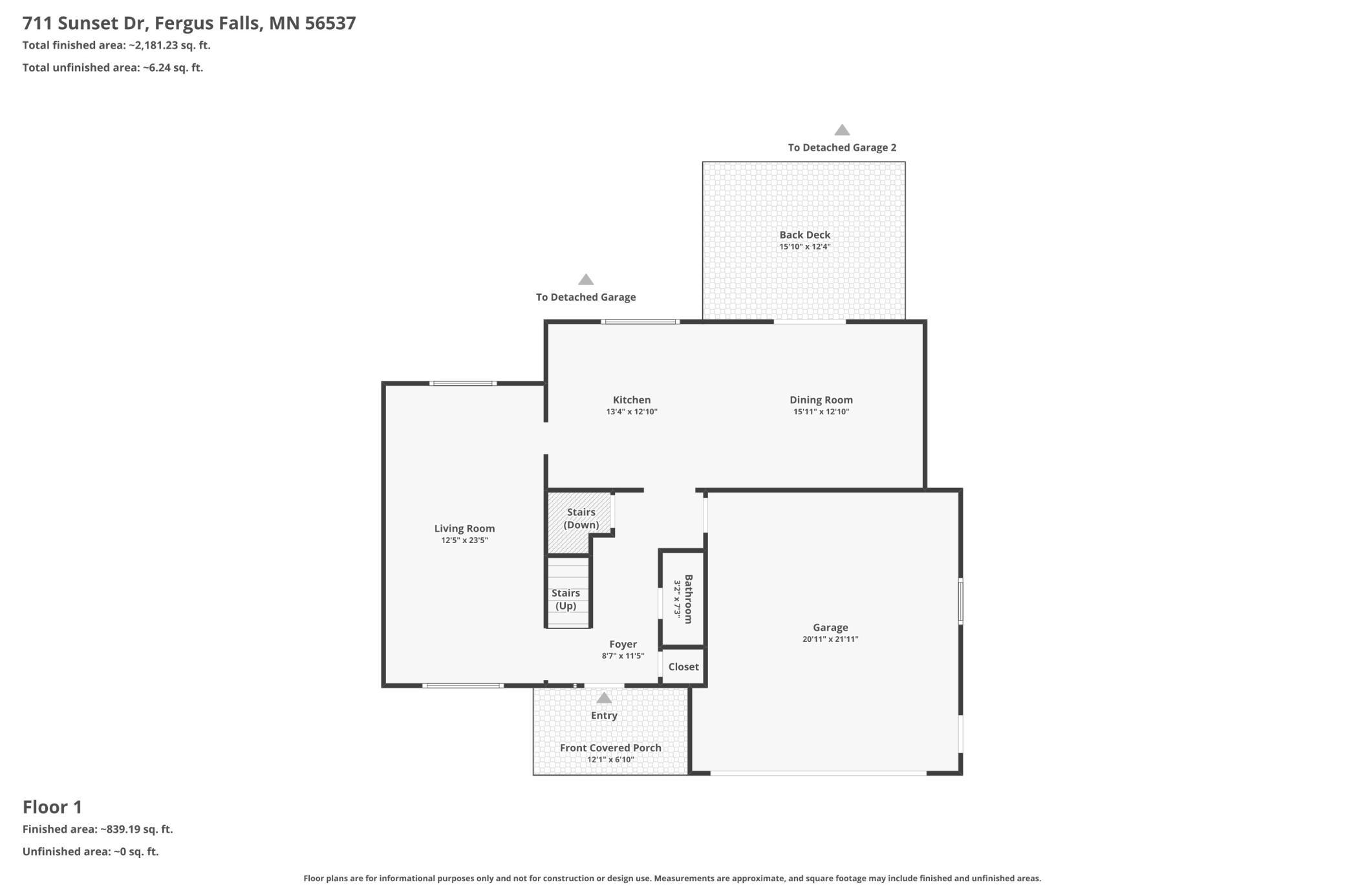 Main Floor Plan