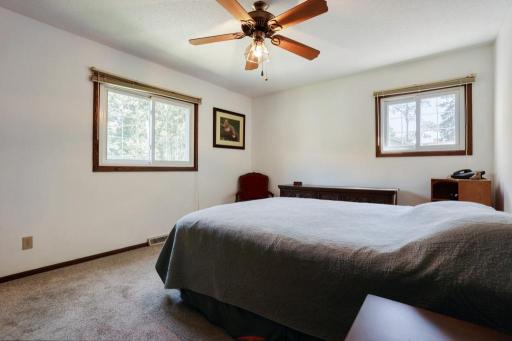 Upper level Primary Bedroom with 3/4 private bath. 3 Bedrooms on one level.