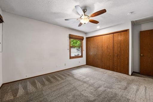 16x11 Upper level Primary Bedroom with East and South facing windows