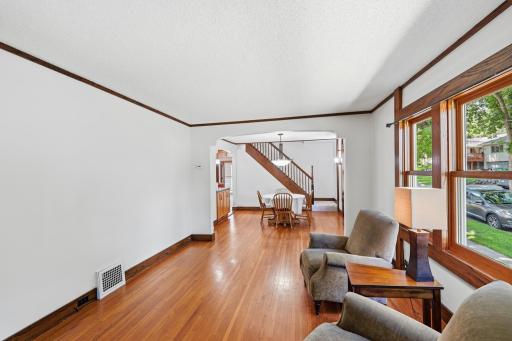 The classic archway design adds timeless architectural charm and character.