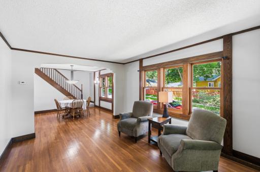 Beautiful hardwood floors are on both the main and upper level.