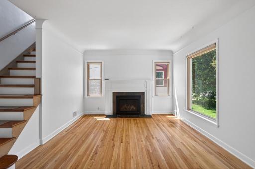 Great natural light from the south and west facing front windows.
