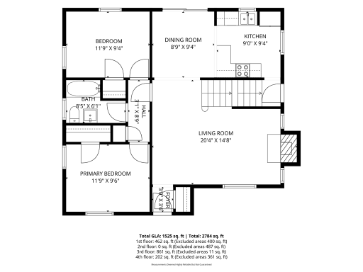 Main floor floorplan. All floorplans are available in supplements.