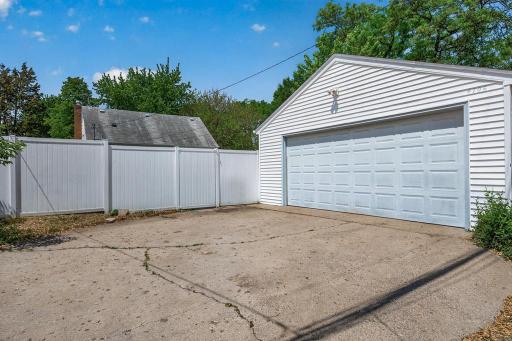 You'll appreciate the 2-stall garage and extra off-street parking space in the colder months.