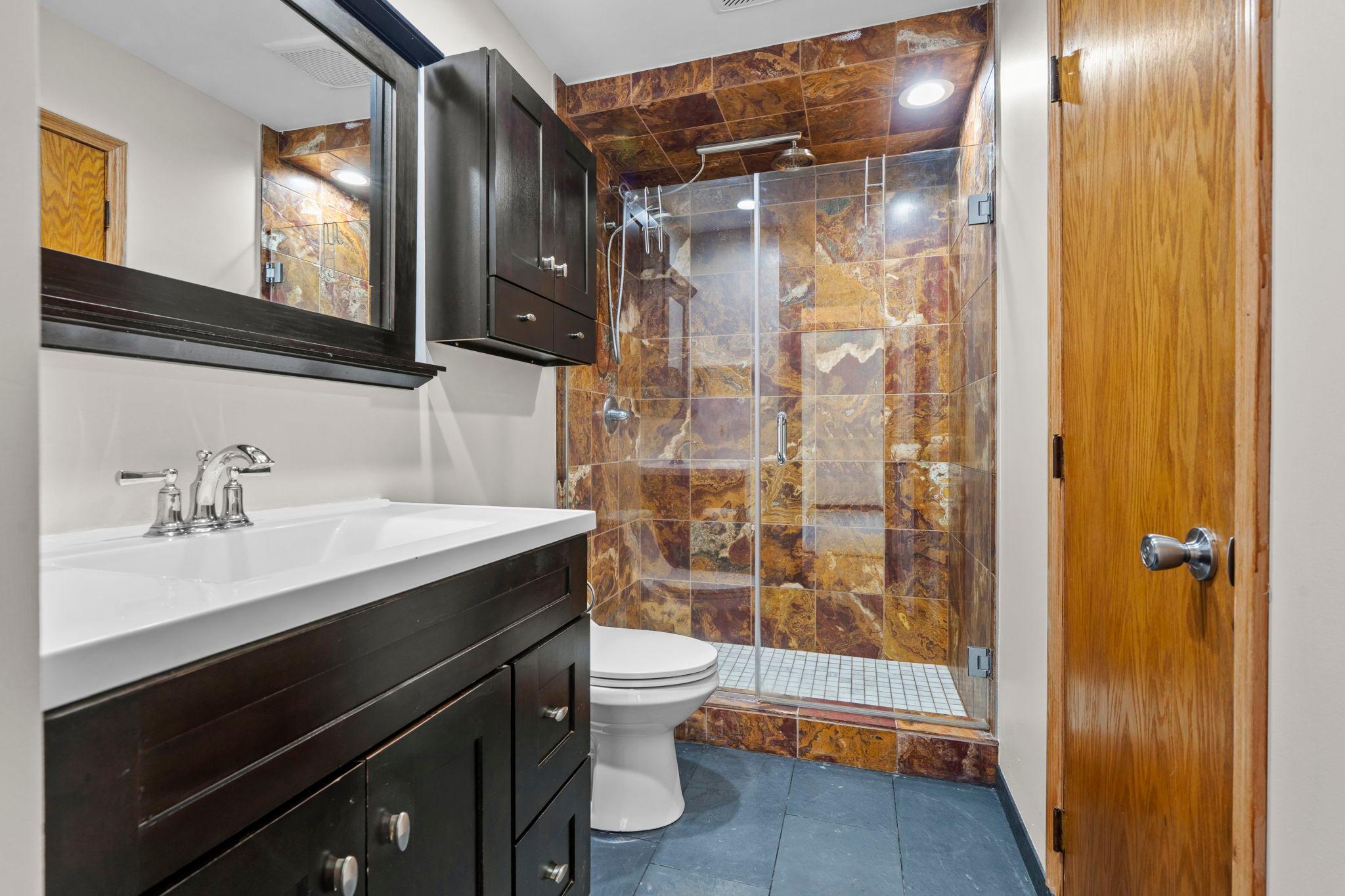 Upper Level 3/4 Bathroom