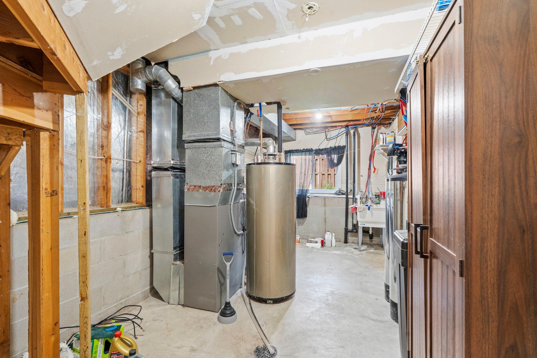 Utility/storage/laundry