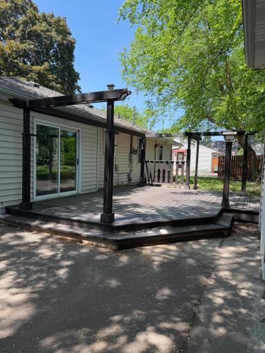 Spacious Deck conveniently located off the Dining Area