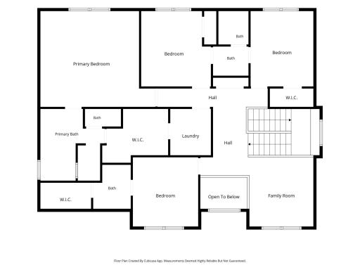 Second Floor Layout